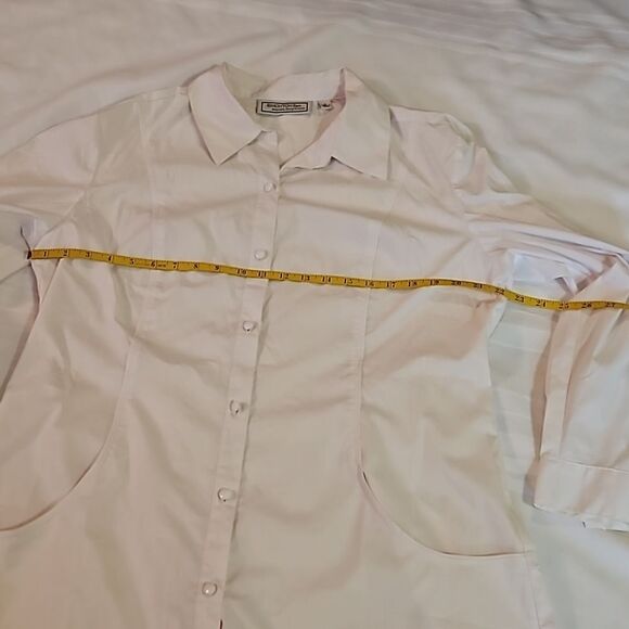 Simonton Says white tunic top size Large - Picture 11 of 12